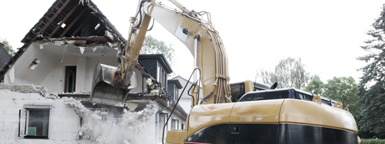 Residential Demolition made easy.